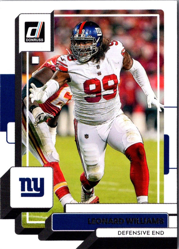 2022 Donruss Blue Press Proof Leonard Williams #164