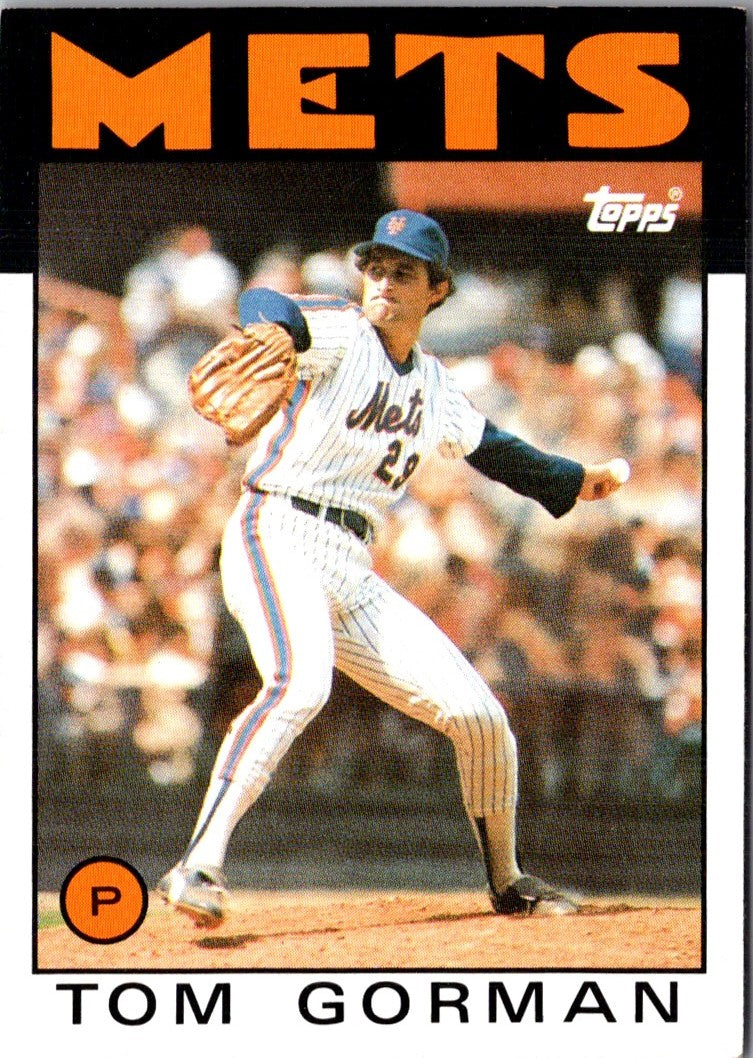 1986 Topps Tom  Gorman