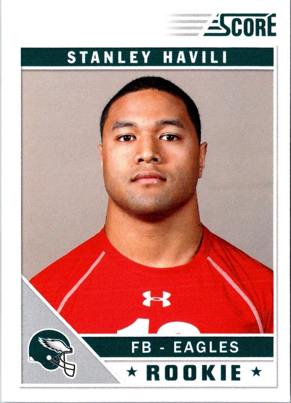 2011 Score Scorecard Stanley Havili #389