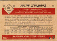 2019 Bowman Heritage Justin Verlander #53VR-2