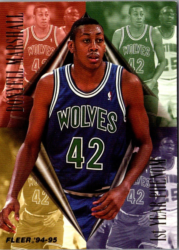 1995 Fleer European Minnesota Timberwolves #253