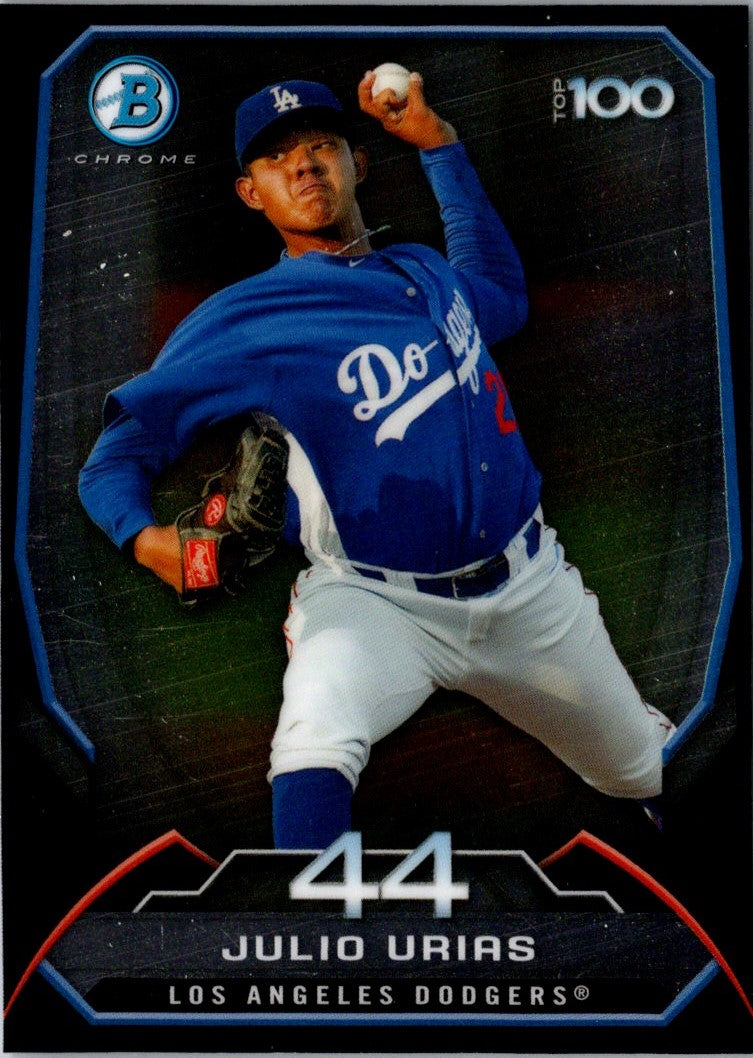 2014 Bowman Top 100 Prospects Julio Urias