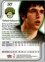 2003 Flair Vladimir Radmanovic #37