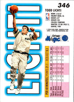 1993 Fleer Todd Lichti #346