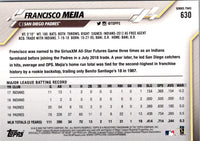 2020 Topps Francisco Mejia #630