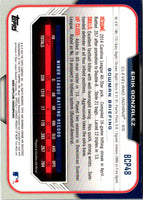 2015 Bowman Chrome Prospects Erik Gonzalez #BCP48