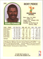 1989 Hoops Ricky Pierce #212