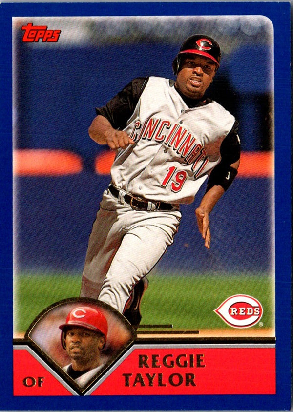 2003 Topps Home Team Advantage Reggie Taylor #414