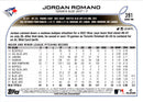 2022 Topps Jordan Romano