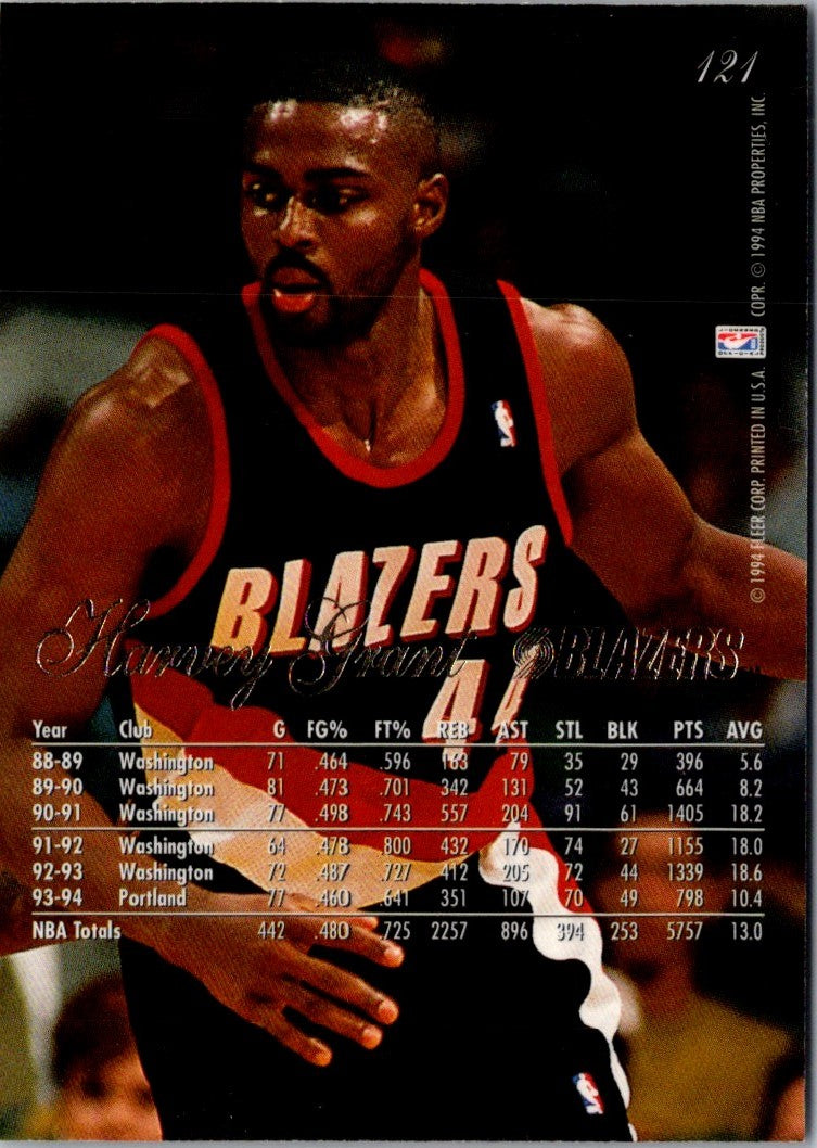 1994 Flair Harvey Grant