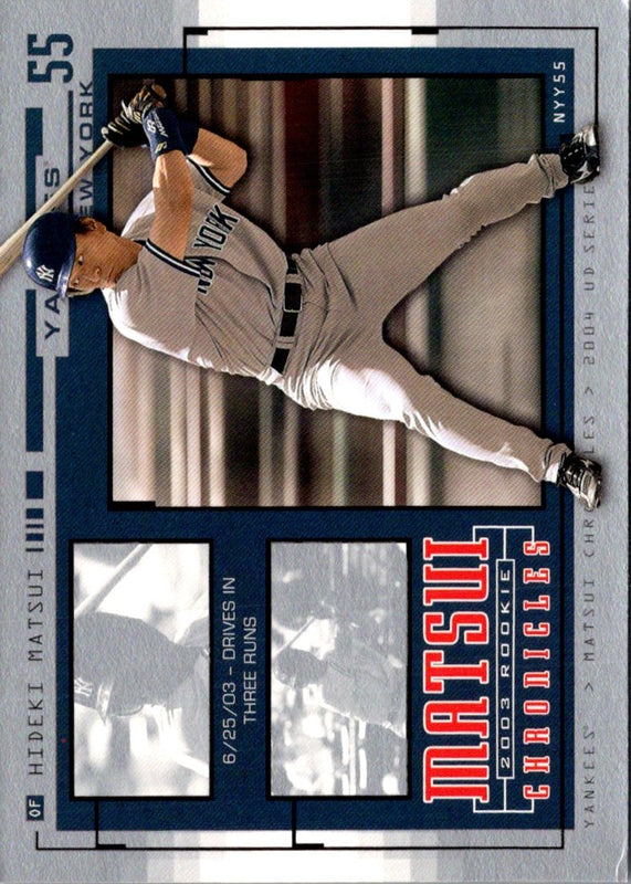 2004 Upper Deck Matsui Chronicles Hideki Matsui #HM32