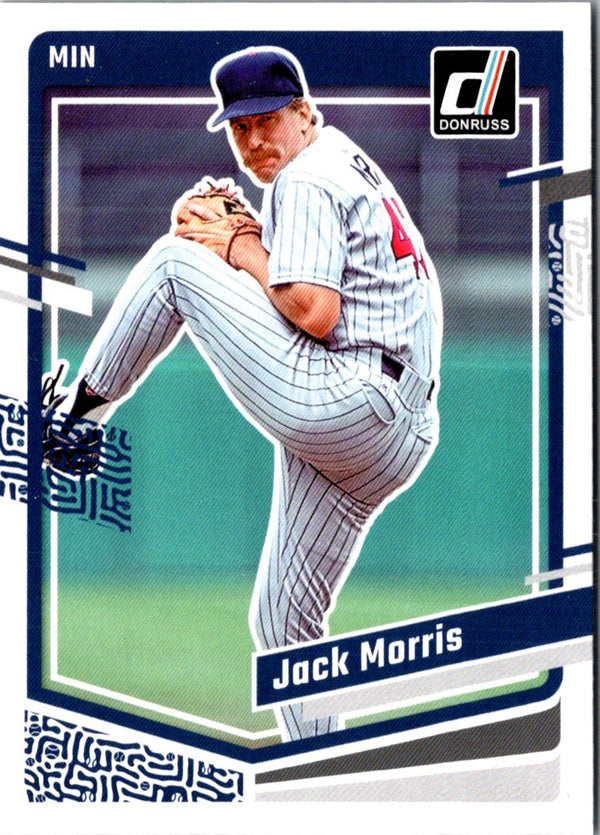 2023 Donruss Holo Blue Jack Morris #172