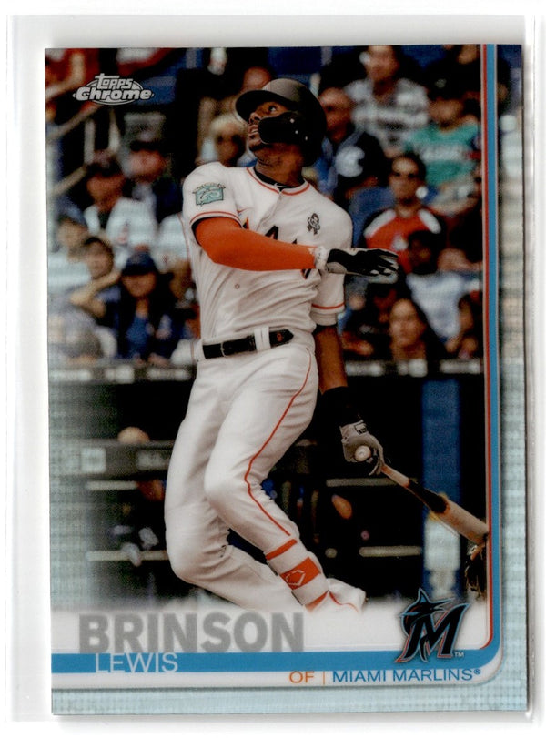2018 Topps Chrome Miami Marlins #73