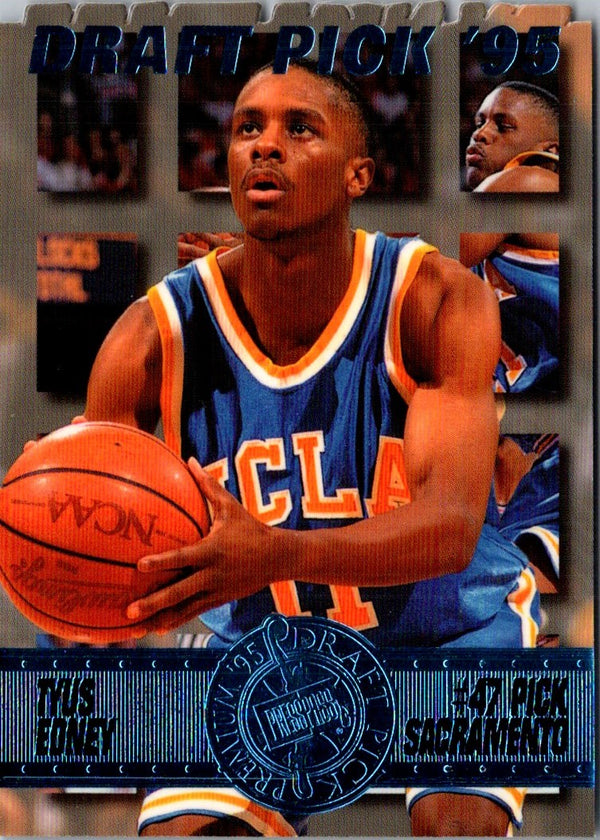 1995 Press Pass Premium Draft Picks Tyus Edney #29