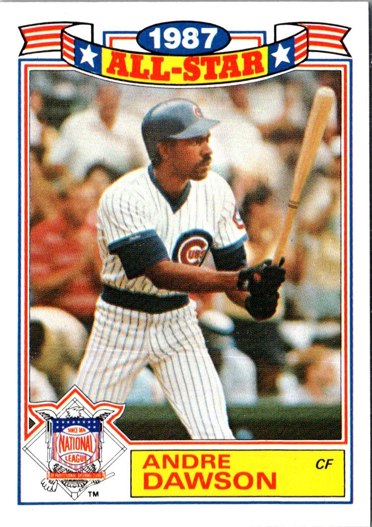 1988 Topps Glossy All-Stars Andre Dawson