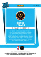 2021 Donruss Rated Rookies Bones Hyland #194