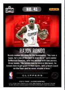 2020 Panini Illusions Asia Red Rajon Rondo