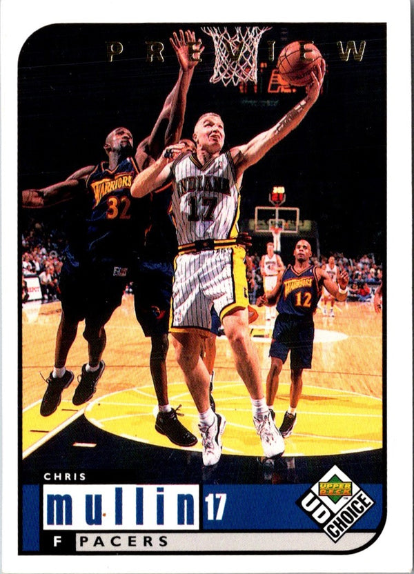 1998 UD Choice Preview Chris Mullin #60
