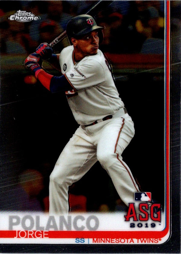 2019 Topps Chrome Update Edition Jorge Polanco #74