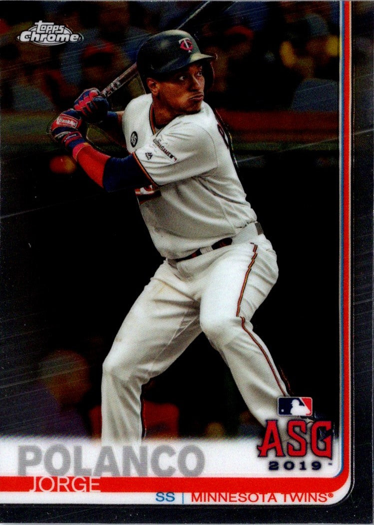 2019 Topps Chrome Update Edition Jorge Polanco