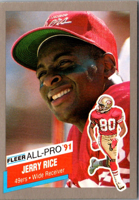 1991 Fleer All-Pro Jerry Rice #20