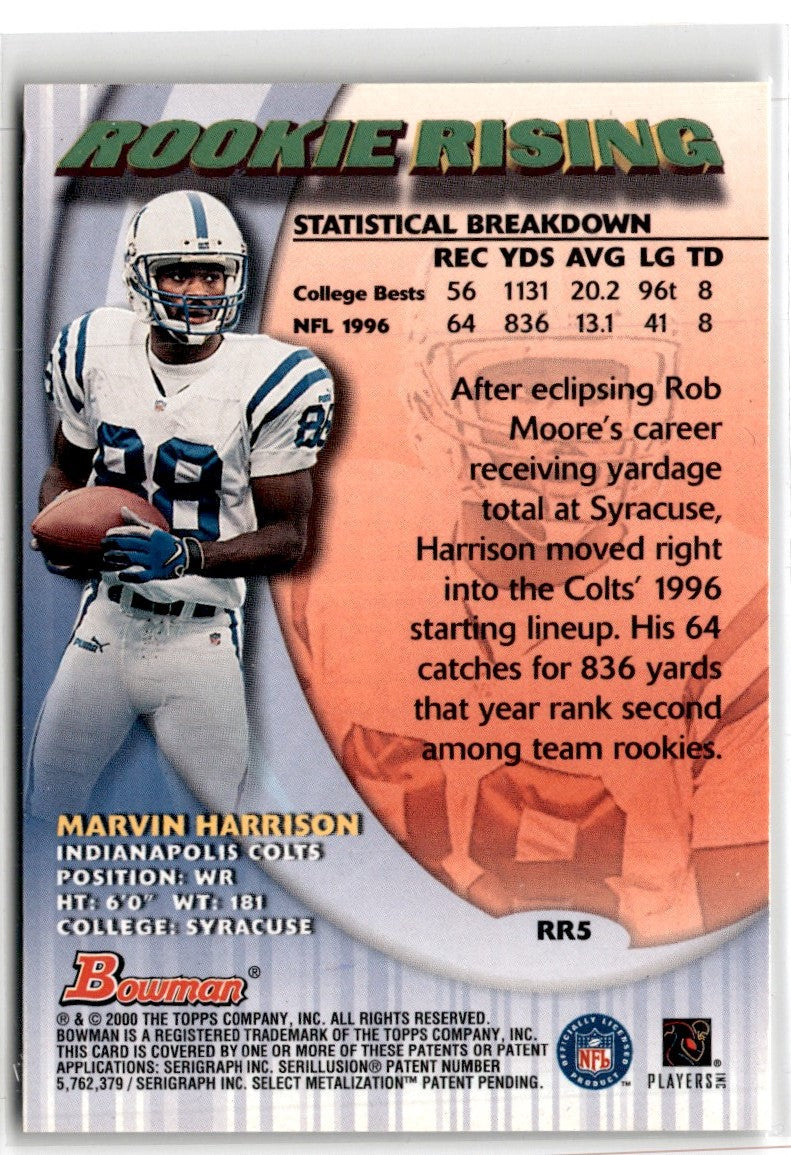 1999 Donruss Marvin Harrison