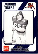 1989 Collegiate Collection Auburn Coke 580 Ben Strickland