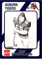 1989 Collegiate Collection Auburn Coke 580 Ben Strickland #414