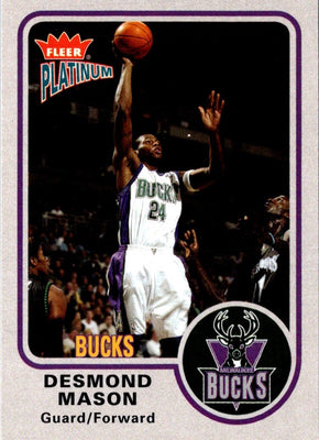 2002 Fleer Platinum Desmond Mason #16