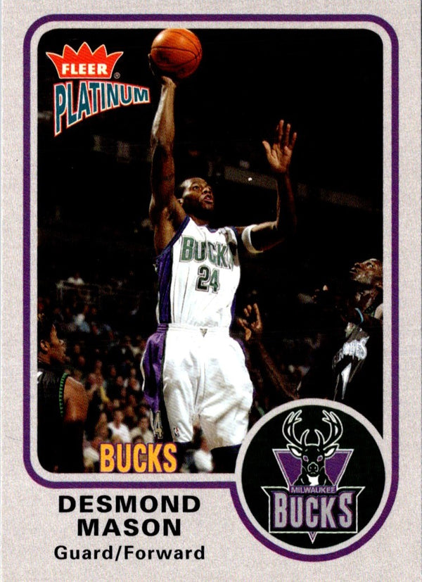 2002 Fleer Platinum Desmond Mason #16