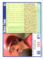 1991 Score Dickie Thon #103