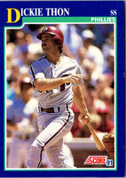 1991 Score Dickie Thon #103
