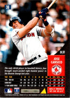 1996 Pinnacle Jose Canseco #36