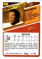 1993 Topps Marty Carter #606