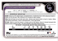 2024 Bowman Prospects Yanquiel Fernandez #BP-90
