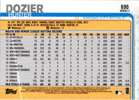 2019 Topps Hunter Dozier #690