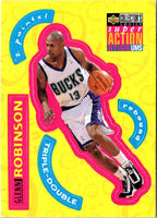1996 Collector's Choice Super Action Stick-Ums 2 Glenn Robinson #S15