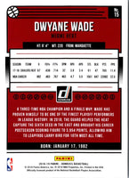 2018 Donruss Dwyane Wade #15