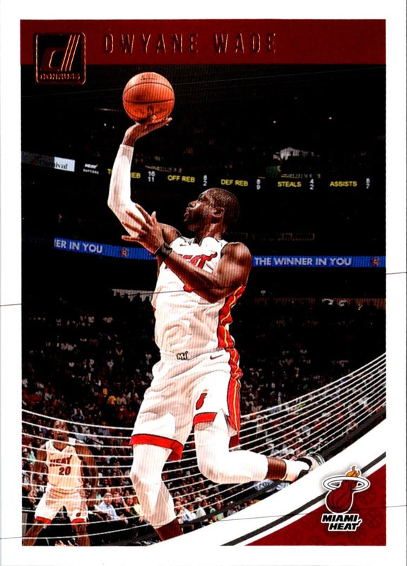 2018 Donruss Dwyane Wade #15