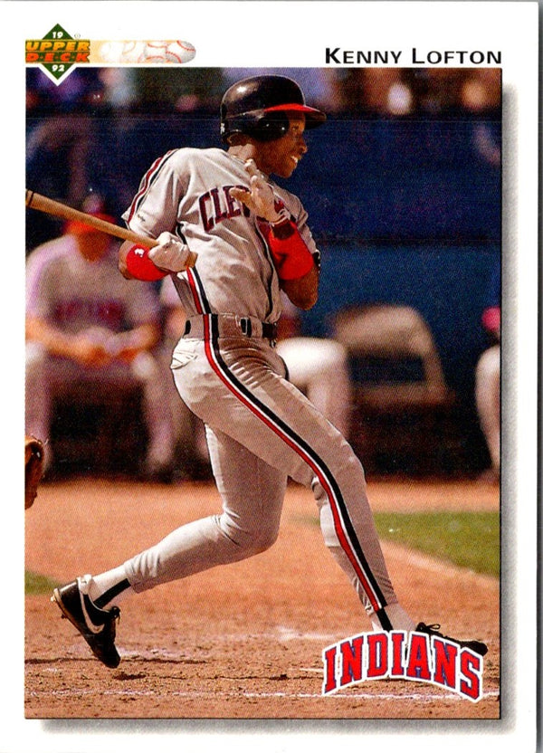 1992 Upper Deck Gold Hologram Kenny Lofton #766