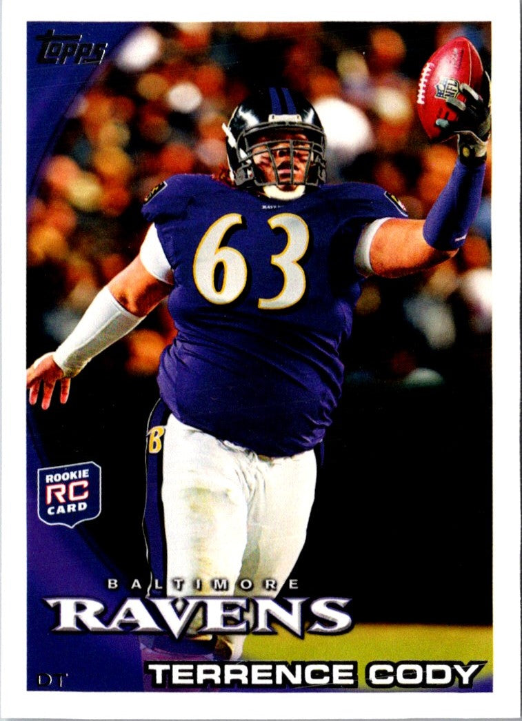 2010 Topps Terrence Cody