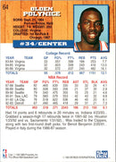 1993 Hoops Olden Polynice