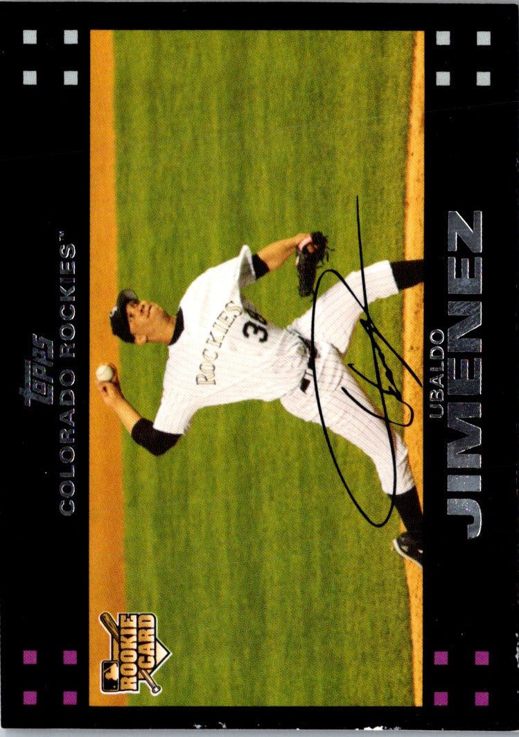 2007 Topps Ubaldo Jimenez