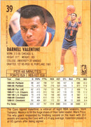 1991 Fleer Darnell Valentine