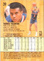 1991 Fleer Darnell Valentine #39