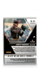 2021 Panini Mosaic Pink Camo Chris Paddack