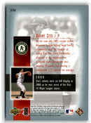 2003 SP Authentic Superstar Flashback Barry Zito