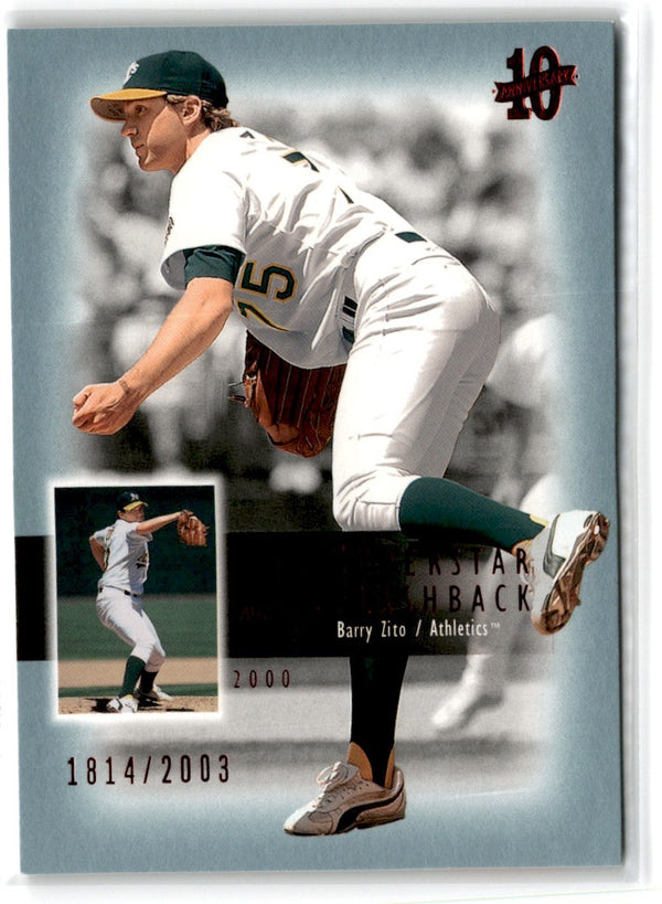 2003 SP Authentic Superstar Flashback Barry Zito #SF44 1814/2003