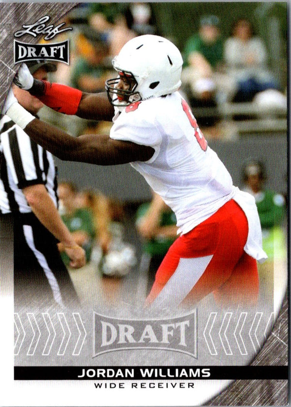 2016 Leaf Draft Jordan Williams #46