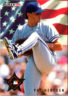 1993 Fleer Pat Hentgen #694